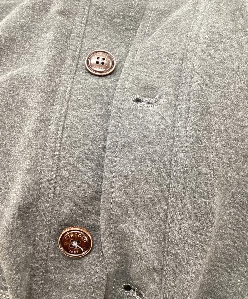 CIRCOLO 1901（チルコロ1901）CIRCOLO 1901 (チルコロ1901) スタンドカラーブルゾン グレー サイズ:SIZE Mの古着・服飾アイテム