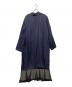 TOGA（トーガ）の古着「Cupra stripe dress」｜ネイビー