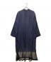 TOGA (トーガ) Cupra stripe dress ネイビー サイズ:SIZE M：16000円