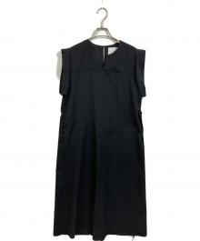 STUDIOUS（ステュディオス）の古着「Back Tucked Dress」｜ブラック