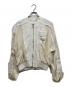 openyy（オープンワイワイ）の古着「LINEN PANELED BOMBER」｜アイボリー