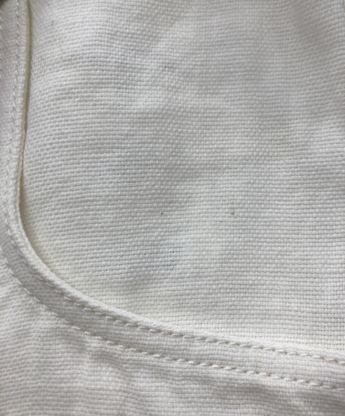 openyy（オープンワイワイ）openyy (オープンワイワイ) Linen Cargo Pants アイボリー サイズ:SIZE Mの古着・服飾アイテム