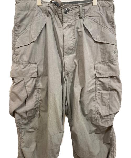 BEAMS（ビームス）BEAMS (ビームス) ビッグ 6ポケット カーゴパンツ グレー サイズ:Mの古着・服飾アイテム