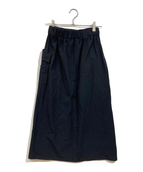 Leilian（レリアン）Leilian (レリアン) パッチポケットロングスカ－ト ブラック サイズ:SIZE 7の古着・服飾アイテム