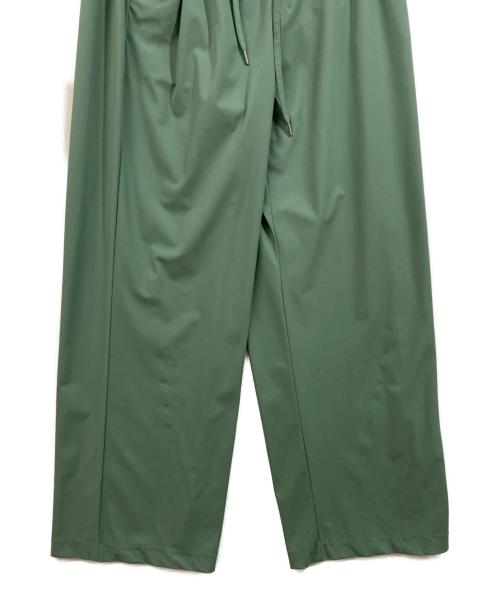 MACKINTOSH LONDON（マッキントッシュ ロンドン）MACKINTOSH LONDON (マッキントッシュ ロンドン) トリコットストレッチワイドパンツ グリーン サイズ:SIZE 38の古着・服飾アイテム