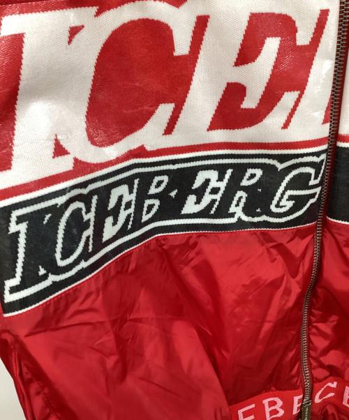 ICEBERG（アイスバーグ）ICEBERG (アイスバーグ) ボンバージャケット レッド サイズ:	SIZE 44の古着・服飾アイテム