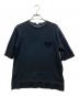 MUVEIL（ミュベール）の古着「ハートパッチプルオーバー ミュベール Tシャツ」｜ブラック