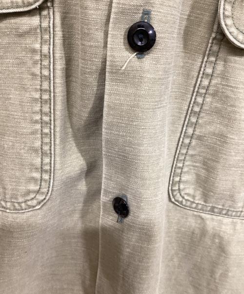 MADISON BLUE（マディソンブルー）MADISON BLUE (マディソンブルー) HAMPTON BACK SATIN SHIRT オリーブ サイズ:SIZE 01の古着・服飾アイテム