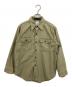 MADISON BLUE（マディソンブルー）の古着「HAMPTON BACK SATIN SHIRT」｜オリーブ