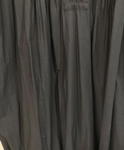 MUVEIL（ミュベール）MUVEIL (ミュベール) ストライプレースワンピース ブラック サイズ:	SIZE 38の古着・服飾アイテム