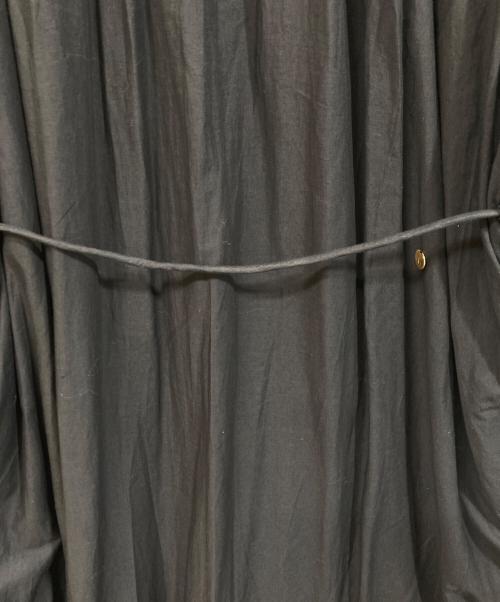 MUVEIL（ミュベール）MUVEIL (ミュベール) ストライプレースワンピース ブラック サイズ:	SIZE 38の古着・服飾アイテム