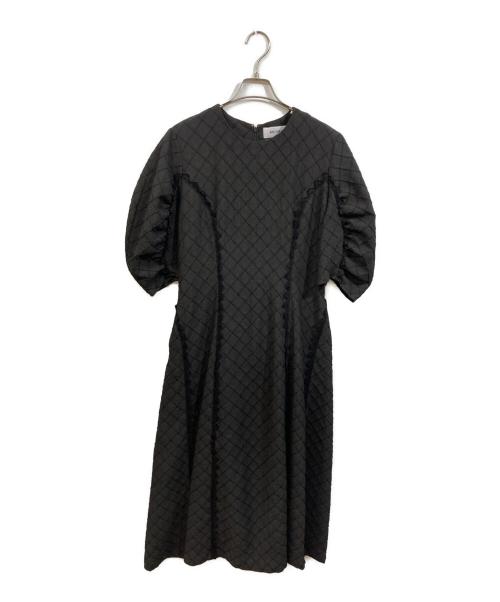 MUVEIL（ミュベール）MUVEIL (ミュベール) トライアングルレースワンピース ブラック サイズ:	SIZE 38の古着・服飾アイテム