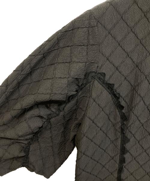 MUVEIL（ミュベール）MUVEIL (ミュベール) トライアングルレースワンピース ブラック サイズ:	SIZE 38の古着・服飾アイテム