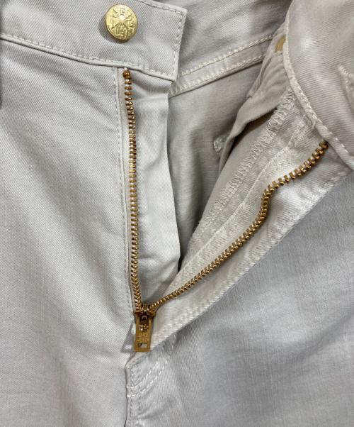 SURT（サート）SURT (サート) MANNISH BAGGY バギー デニム アイボリー サイズ:SIZE Mの古着・服飾アイテム