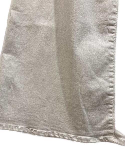 SURT（サート）SURT (サート) MANNISH BAGGY バギー デニム アイボリー サイズ:SIZE Mの古着・服飾アイテム
