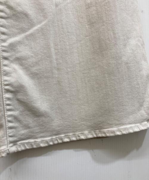 SURT（サート）SURT (サート) MANNISH BAGGY バギー デニム アイボリー サイズ:SIZE Mの古着・服飾アイテム