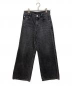 DEUXIEME CLASSEドゥーズィエム クラス）の古着「Loose Jeans」｜ブラック