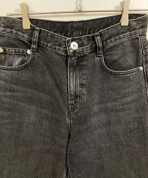 DEUXIEME CLASSE（ドゥーズィエム クラス）Deuxieme Classe (ドゥーズィエム クラス) Loose Jeans ブラック サイズ:	SIZE 38の古着・服飾アイテム