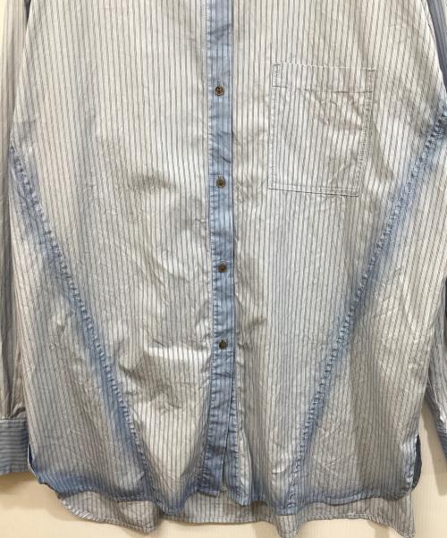MAISON SPECIAL（メゾンスペシャル）MAISON SPECIAL (メゾンスペシャル) オーバーサイズストライプシャツ ネイビー サイズ:SIZE Freeの古着・服飾アイテム