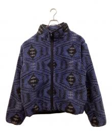 417 by EDIFICE（417 バイ エディフィス）の古着「ボアジャケット」｜ネイビー