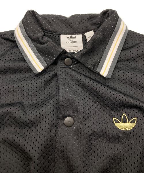 adidas Originals（アディダスオリジナル）adidas originals (アディダスオリジナル) 半袖シャツ ブラック サイズ:SIZE Mの古着・服飾アイテム