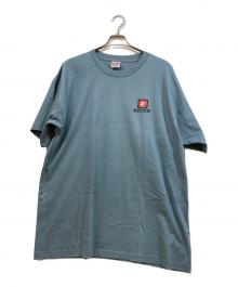 BAY SIDE×the apartment（ベイ サイド×ジ アパートメント）の古着「プリントTシャツ」｜スカイブルー