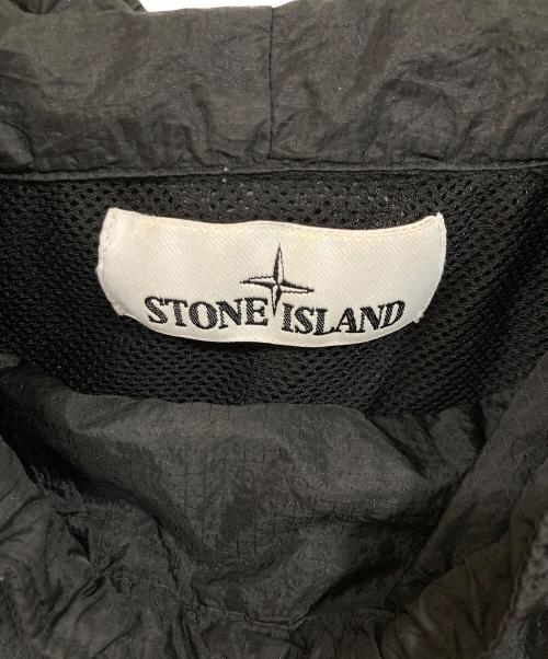 STONE ISLAND（ストーンアイランド）STONE ISLAND (ストーンアイランド) NYLON METAL RIPSTOP ANORAK/ ナイロンメタル アノラックジャケット ブラック サイズ:XXLの古着・服飾アイテム
