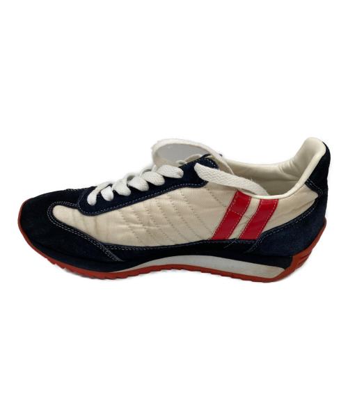 PATRICK（パトリック）PATRICK (パトリック) ローカットスニーカー ホワイト×ネイビー サイズ:	SIZE 37の古着・服飾アイテム