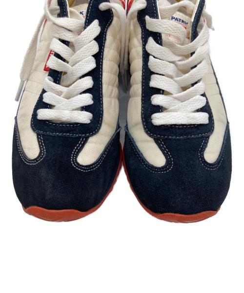 PATRICK（パトリック）PATRICK (パトリック) ローカットスニーカー ホワイト×ネイビー サイズ:	SIZE 37の古着・服飾アイテム