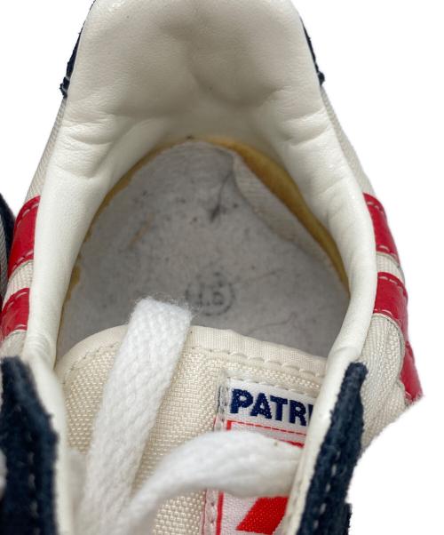 PATRICK（パトリック）PATRICK (パトリック) ローカットスニーカー ホワイト×ネイビー サイズ:	SIZE 37の古着・服飾アイテム