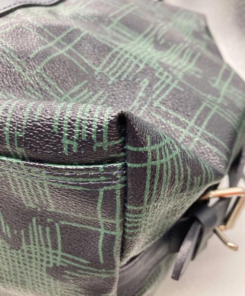 Vivienne Westwood man（ヴィヴィアン ウェストウッド マン）Vivienne Westwood man (ヴィヴィアン ウェストウッド マン) ボストンバッグ グリーンの古着・服飾アイテム