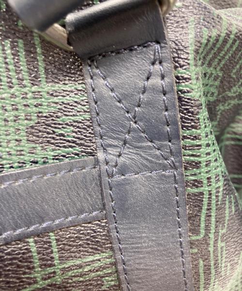 Vivienne Westwood man（ヴィヴィアン ウェストウッド マン）Vivienne Westwood man (ヴィヴィアン ウェストウッド マン) ボストンバッグ グリーンの古着・服飾アイテム