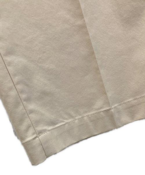 heliopole（エリオポール）heliopole (エリオポール) COTTONYポリエステルテパードパンツ アイボリー サイズ:	SIZE 38の古着・服飾アイテム