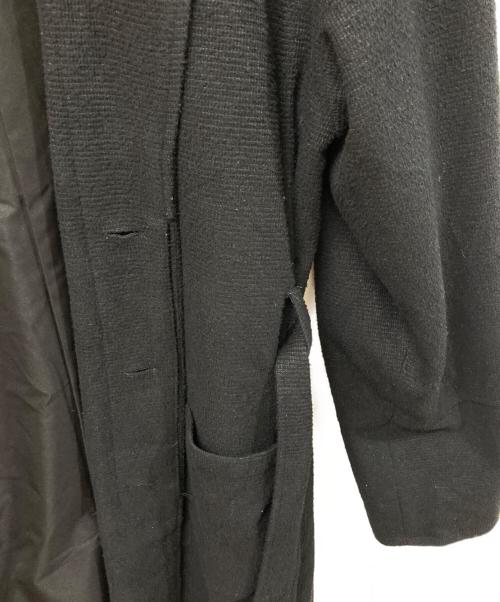glamb（グラム）glamb (グラム) フランネルオーバーサイズチェスターコート ブラック サイズ:	SIZE 2の古着・服飾アイテム