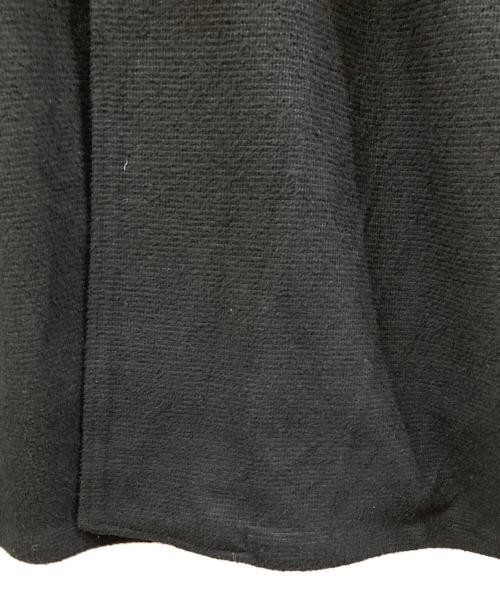 glamb（グラム）glamb (グラム) フランネルオーバーサイズチェスターコート ブラック サイズ:	SIZE 2の古着・服飾アイテム