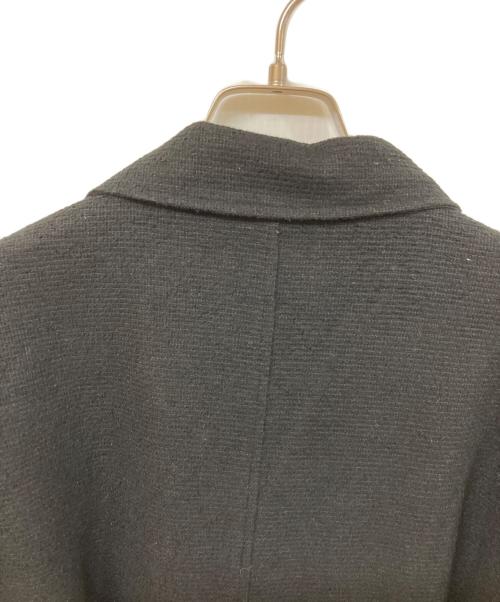 glamb（グラム）glamb (グラム) フランネルオーバーサイズチェスターコート ブラック サイズ:	SIZE 2の古着・服飾アイテム
