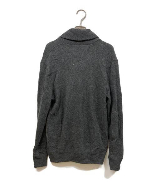 POLO RALPH LAUREN（ポロ・ラルフローレン）POLO RALPH LAUREN (ポロ・ラルフローレン) ショールカラーニットカーディガン グレー サイズ:	SIZE Sの古着・服飾アイテム