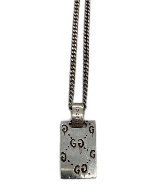GUCCI（グッチ）GUCCI (グッチ) ゴーストネックレス シルバーの古着・服飾アイテム
