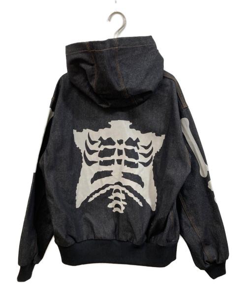 9090（9090）9090 (9090) Bone Rigid Denim Zip Hoodie インディゴ サイズ:	SIZE Mの古着・服飾アイテム