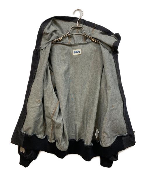 9090（9090）9090 (9090) Bone Rigid Denim Zip Hoodie インディゴ サイズ:	SIZE Mの古着・服飾アイテム