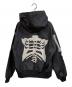 9090 (9090) Bone Rigid Denim Zip Hoodie インディゴ サイズ:	SIZE M：10000円