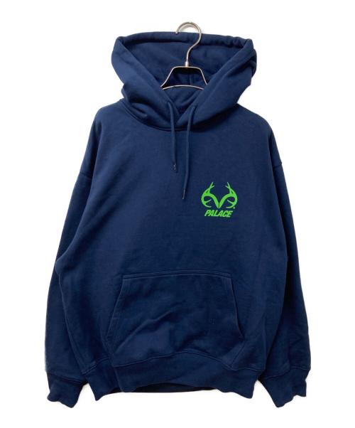PALACE（パレス）PALACE (パレス) REALTREE TRI-FERG HOOD ネイビー サイズ:SIZE Mの古着・服飾アイテム