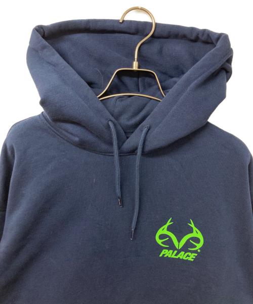 PALACE（パレス）PALACE (パレス) REALTREE TRI-FERG HOOD ネイビー サイズ:SIZE Mの古着・服飾アイテム