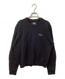 stussy（ステューシー）の古着「MOTO SWEATER」｜ブラック