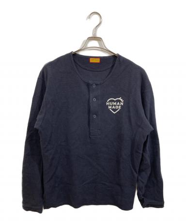 中古・古着通販】HUMAN MADE (ヒューマンメイド) HENLEY NECK L/S T