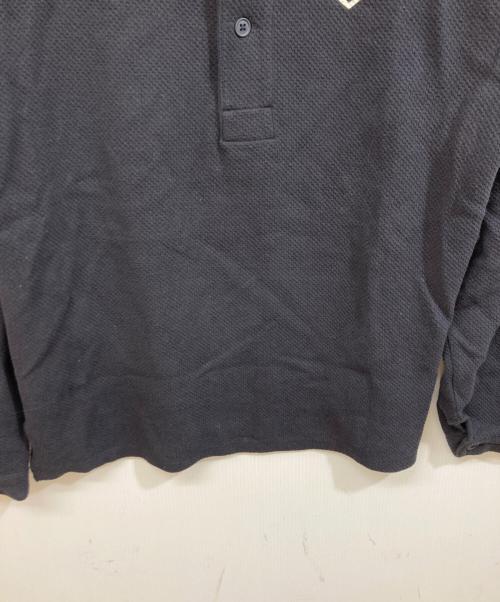HUMAN MADE（ヒューマンメイド）HUMAN MADE (ヒューマンメイド) HENLEY NECK L/S T-SHIRT ブラック サイズ:SIZE Lの古着・服飾アイテム