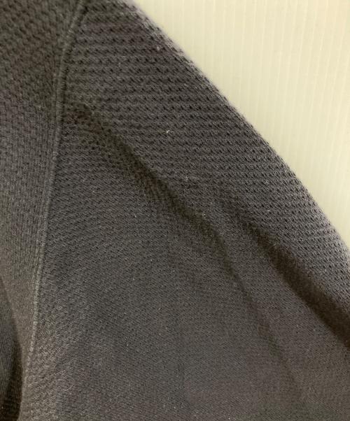 HUMAN MADE（ヒューマンメイド）HUMAN MADE (ヒューマンメイド) HENLEY NECK L/S T-SHIRT ブラック サイズ:SIZE Lの古着・服飾アイテム