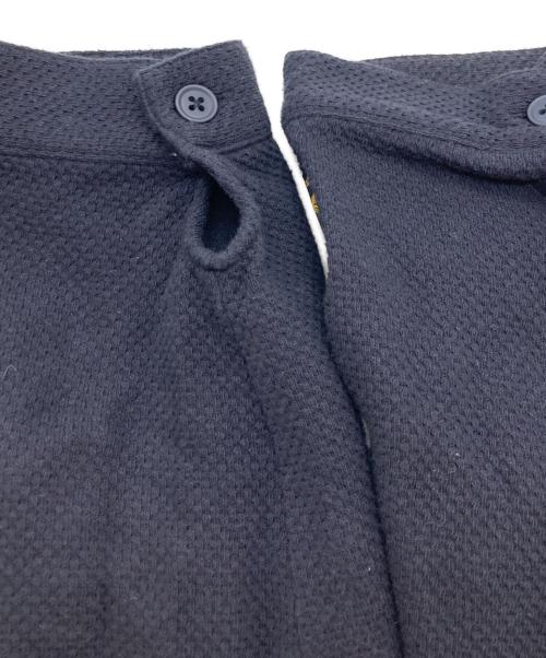 HUMAN MADE（ヒューマンメイド）HUMAN MADE (ヒューマンメイド) HENLEY NECK L/S T-SHIRT ブラック サイズ:SIZE Lの古着・服飾アイテム