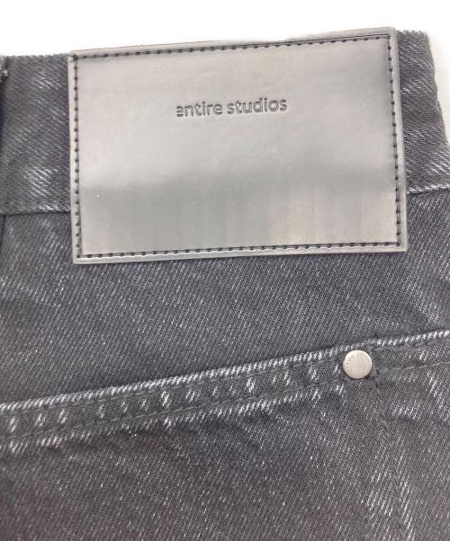 entire studios（エンタイアスタジオ）ENTIRE STUDIOS (エンタイアスタジオ) GEM JEANS/デニムパンツ ブラック サイズ:SIZE Lの古着・服飾アイテム