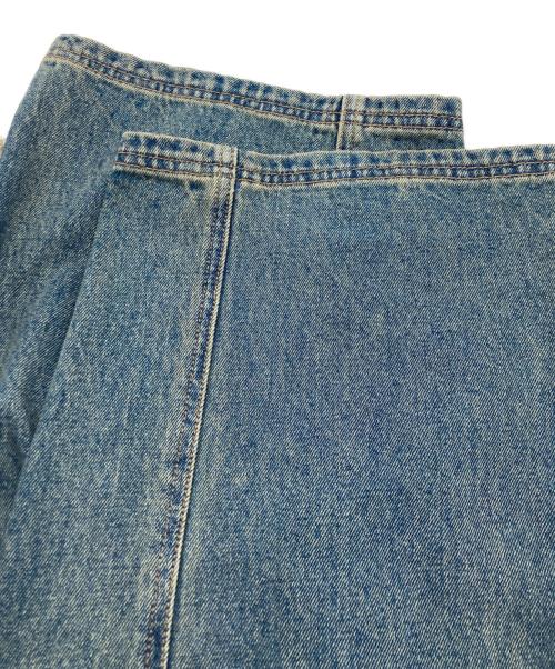 NOT4NERD（ノットフォーナード）NOT4NERD (ノットフォーナード) MULTI CUT OFF CURVED DENIM PANTS インディゴ サイズ:Ｍの古着・服飾アイテム